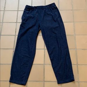 Outdoor Voices cloud knit sweatpants in navy